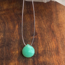 Load image into Gallery viewer, Large Chrysoprase Necklace - Little Darlings