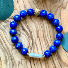 Load image into Gallery viewer, Biwa Pearl and Gemstone Bracelet