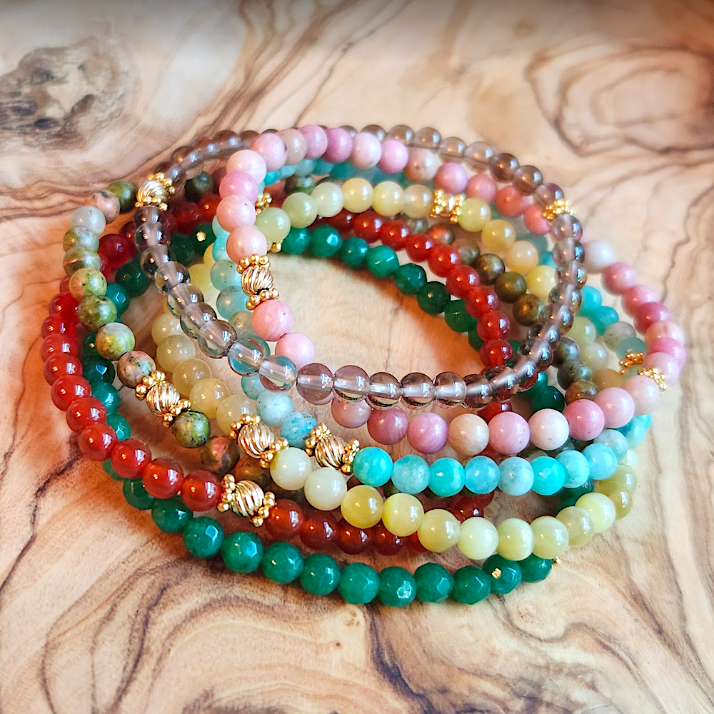 Mini 2025 gemstone bracelets