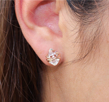 Load image into Gallery viewer, Herkimer Diamond Earrings Studs