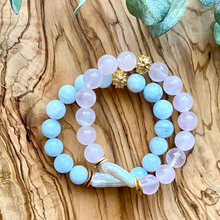 Load image into Gallery viewer, Biwa Pearl and Gemstone Bracelet
