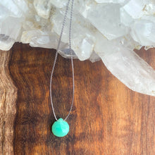 Load image into Gallery viewer, Large Chrysoprase Necklace - Little Darlings Collection