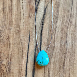 Simple Turquoise Necklace - Little Darlings Collection