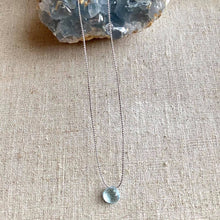 Load image into Gallery viewer, Simple Blue Topaz Necklace ~ BACK IN STOCK