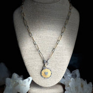 Hearts and Sapphire Necklace
