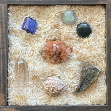 Load image into Gallery viewer, Limited Edition Reclaimed Wood Stone Healing Boxes