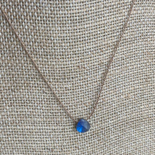 Load image into Gallery viewer, Dainty Labradorite Necklace - Little Darling Collection ~ On Sale!
