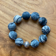 Load image into Gallery viewer, Picasso Jasper Large Stone Bracelet ~ On Sale!