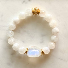Load image into Gallery viewer, Double Rainbow Moonstone Bracelet