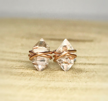 Load image into Gallery viewer, Herkimer Diamond Earrings Studs