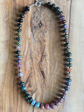 Load image into Gallery viewer, Multi-Colored Tourmaline Necklace