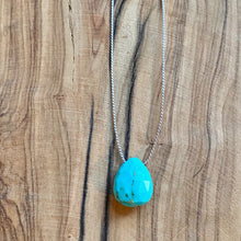 Load image into Gallery viewer, Simple Turquoise Necklace - Little Darlings Collection
